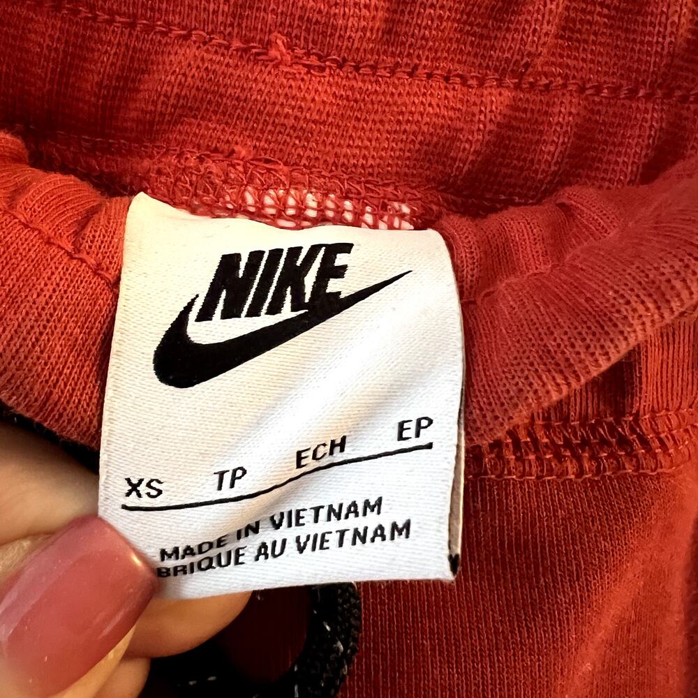 Nike Tech Fleece Jogger Pants Women's Size XS Red - Picture 5 of 7